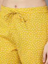Women Yellow Pure Cotton Kurta Trousers With Dupatta